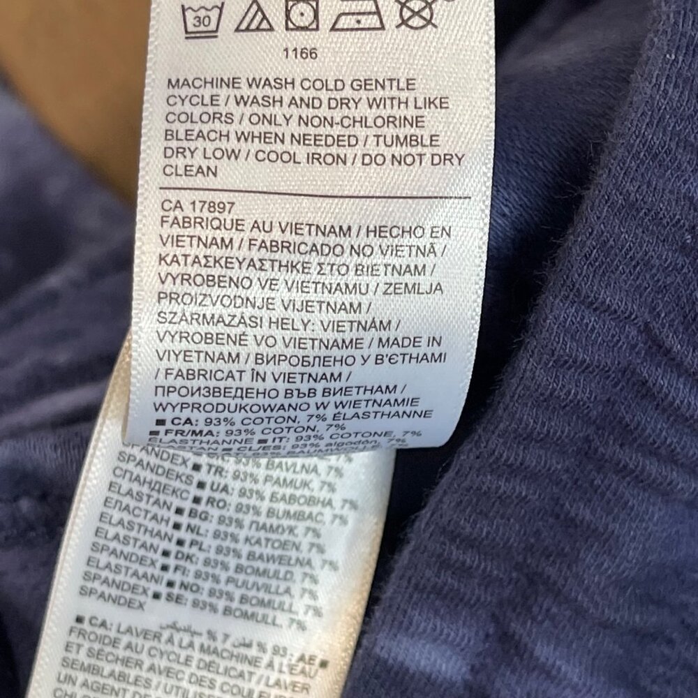 Athleta Farallon‎ Jogger Women's Size XS Tie Dye Print Blue Semi Fitted Cotton - Picture 11 of 13